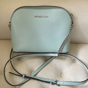 Michael Kors Cindy Dome crossbody mint